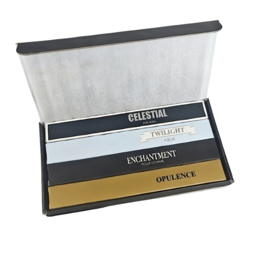 Men's Designer Fragrance Gift Set - 4 x 30ml EDP Inspired Fragrances - 120ml