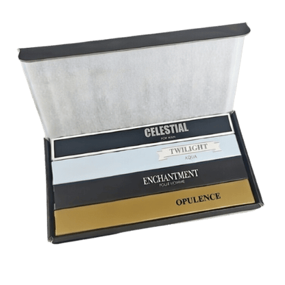Men's Designer Fragrance Gift Set - 4 x 30ml EDP Inspired Fragrances - 120ml