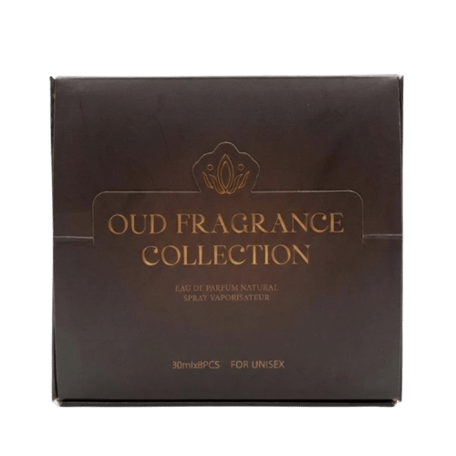 Unisex Oud Designer Fragrance Gift Set - 8 x 30ml EDP Inspired Fragrances - 240ml