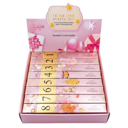 Ladies Christmas Perfume Gift Set - 8 x 30ml EDP Inspired Perfumes - 240ml
